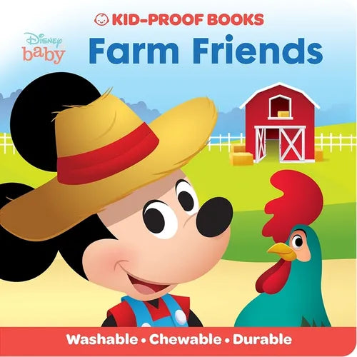 Disney Baby: Farm Friends Kid-Proof Books - Paperback