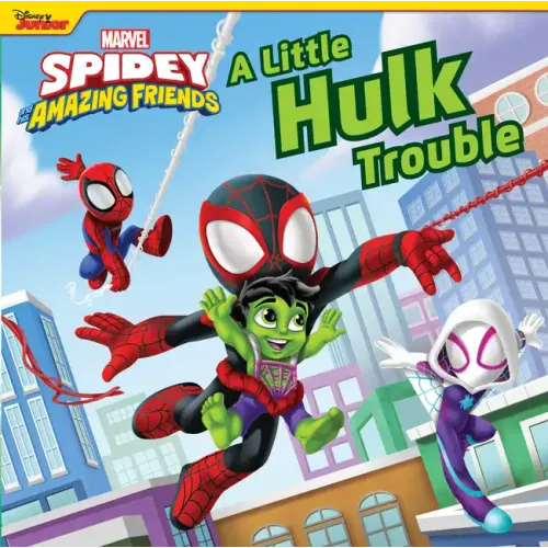 Spidey and His Amazing Friends: A Little Hulk Trouble - Board Book
