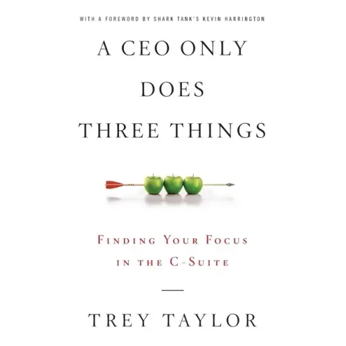 A CEO Only Does Three Things: Finding Your Focus in the C-Suite - Paperback