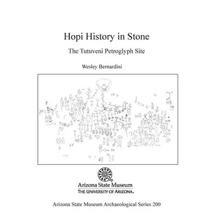Hopi History in Stone: The Tutuveni Petroglygh Site - Paperback