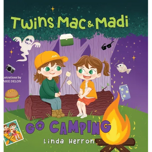 Twins Mac & Madi Go Camping - Hardcover