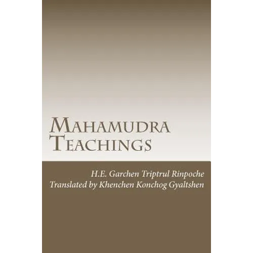 Mahamudra Teachings - Paperback