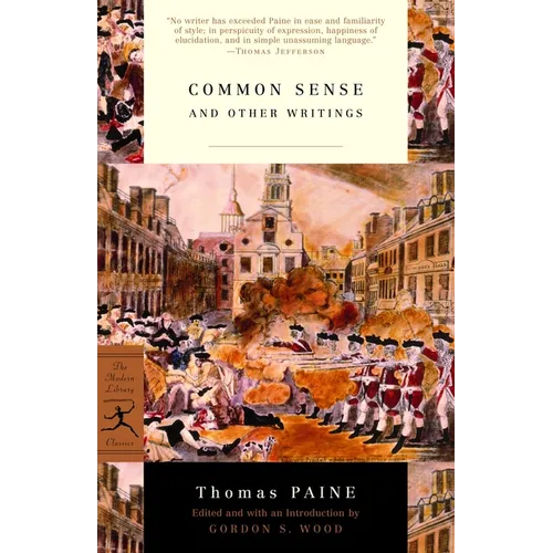 Common Sense: and Other Writings - Paperback