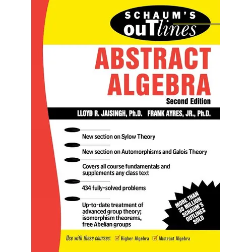 Schaum's Outline of Abstract Algebra - Paperback