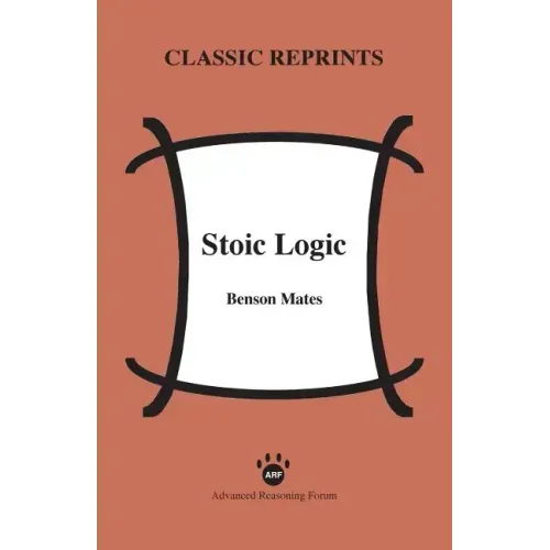 Stoic Logic - Paperback