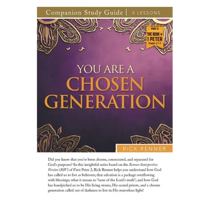 You Are A Chosen Generation Study Guide - Paperback