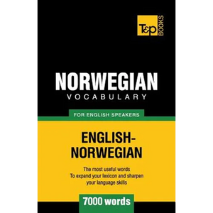 Norwegian vocabulary for English speakers - 7000 words - Paperback