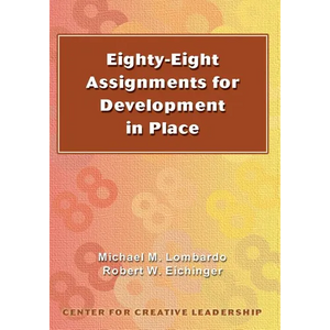 Eighty-eight Assignments for Development in Place - Paperback