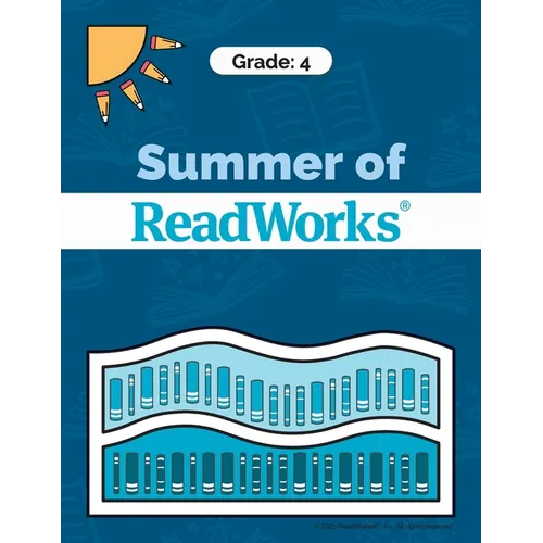 Summer of ReadWorks Grade 4 - 2025 - Paperback