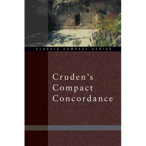 Cruden's Compact Concordance - Paperback