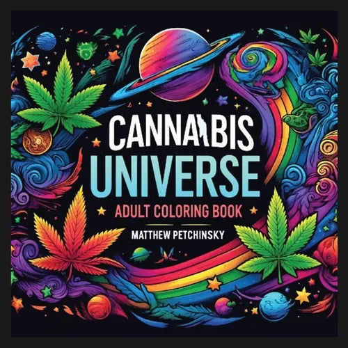Cannabis Universe: Adult Coloring book - Paperback