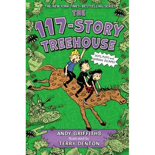 The 117-Story Treehouse: Dots, Plots & Daring Escapes! - Hardcover