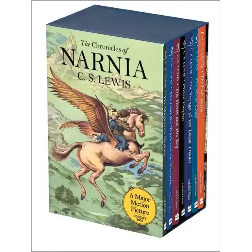 The Chronicles of Narnia Full-Color Paperback 7-Book Box Set: The Magician's Nephew, the Lion, the Witch and the Wardrobe, the Horse and His Boy, Prin - Boxed Set