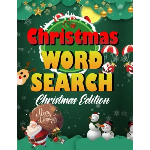 Christmas word search.: Easy Large Print Puzzle Book for Adults, Kids & Everyone for the 25 Days of Christmas. - Paperback