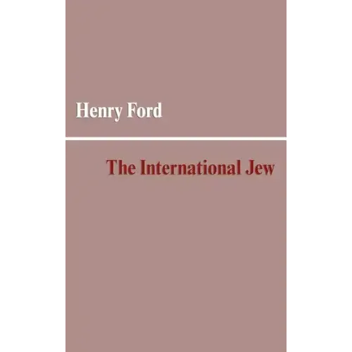 The International Jew - Hardcover