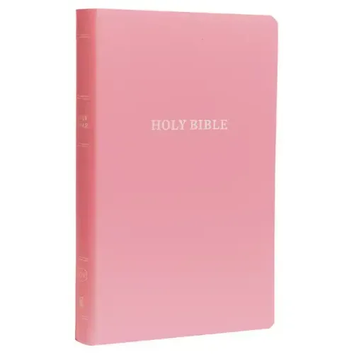 KJV, Gift and Award Bible, Imitation Leather, Pink, Red Letter Edition - Imitation Leather