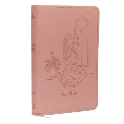 Nrsvce, Precious Moments Bible, Pink, Leathersoft, Comfort Print: Holy Bible - Imitation Leather