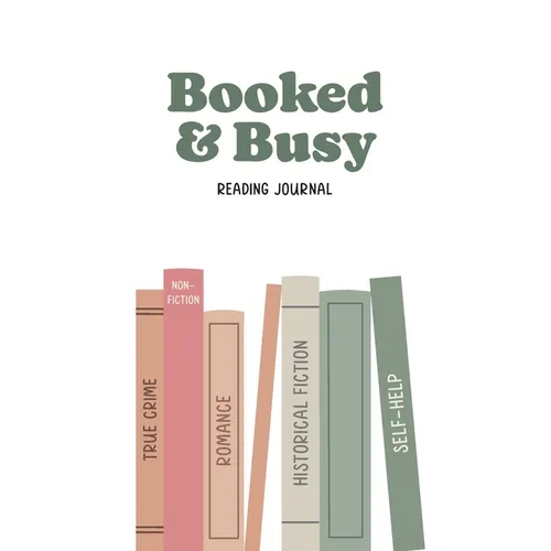 Booked and Busy Reading Journal - Paperback
