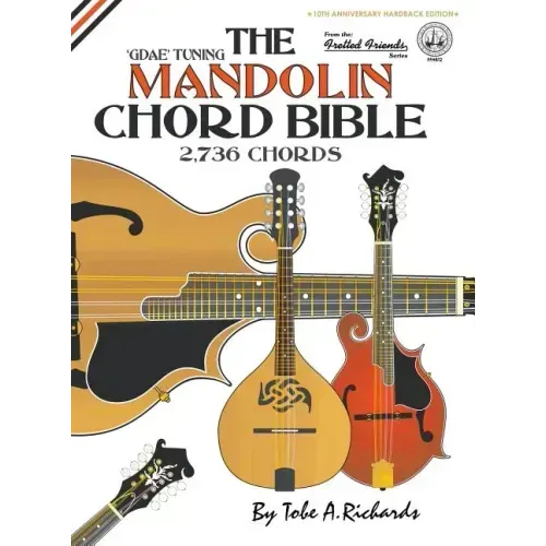 The Mandolin Chord Bible: GDAE Standard Tuning 2,736 Chords