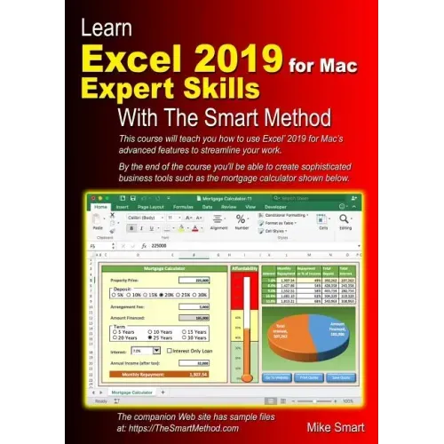 Learn Excel 2019 for Mac Expert Skills with The Smart Method: Tutorial teaching Advanced Techniques - Paperback