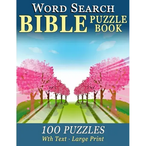 Word Search Bible Puzzle Book: 100 Puzzles for People with Dementia (Large-Print) - Paperback