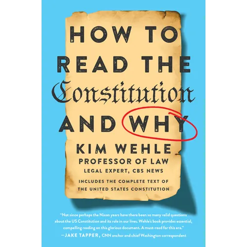 How to Read the Constitution--And Why - Paperback