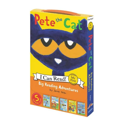 Pete the Cat: Big Reading Adventures: A Box of 5 Groovy Books - Boxed Set