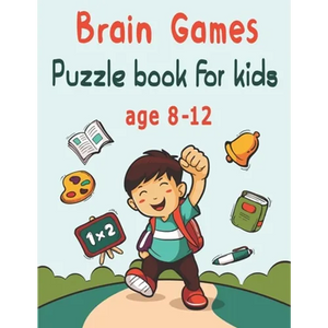 Puzzle book for kids age 8-12: Word search, Sudoku, Word Scramble, Mazes, Draw and Coloring pages - Paperback