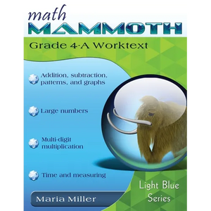 Math Mammoth Grade 4-A Worktext - Paperback