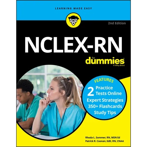 NCLEX-RN For Dummies, 2nd Edition with OnlinePractice - Paperback