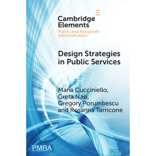 Design Strategies in Public Services - Paperback