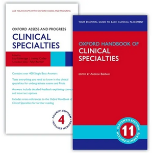 Oxford Handbook of Clinical Specialties 11E and Oxford Assess and Progress: Clinical Specialties 4e - Paperback