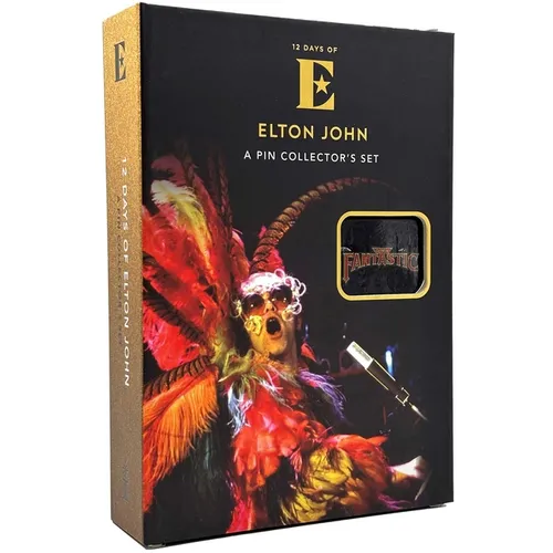 12 Days of Elton John: A Pin Collector's Set - Paperback