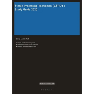 Sterile Processing Technician (CSPDT) Study Guide 2026 - Hardcover