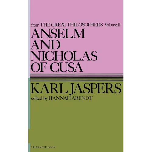 Anselm and Nicholas of Cusa - Paperback