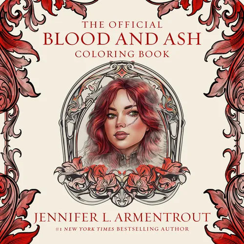 The Official Blood and Ash Coloring Book - Paperback