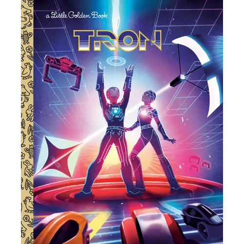 Disney Tron Little Golden Book - Hardcover