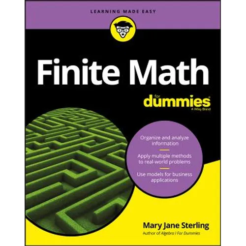 Finite Math for Dummies - Paperback