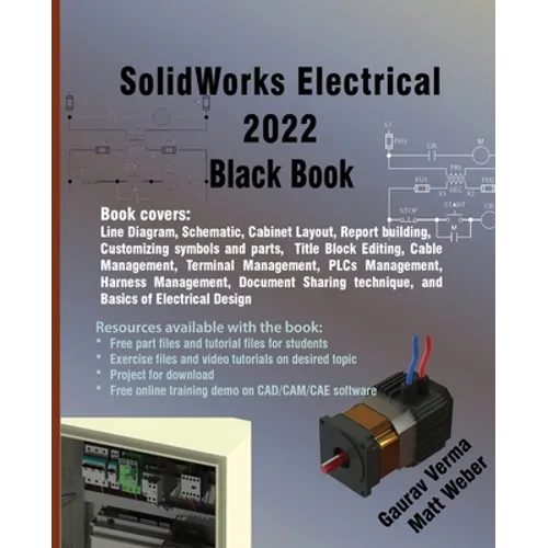SolidWorks Electrical 2022 Black Book - Paperback