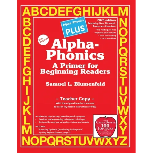 Alpha-Phonics PLUS: A Primer for Beginning Readers - Paperback