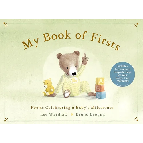 My Book of Firsts: Poems Celebrating a Baby's Milestones - Hardcover