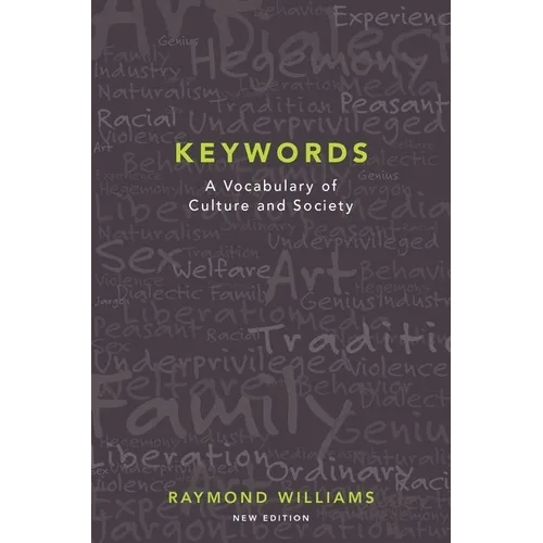 Keywords: A Vocabulary of Culture and Society - Paperback