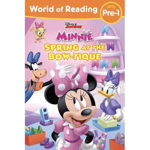 World of Reading Disney Junior Minnie Spring at the Bow-Tique - Paperback