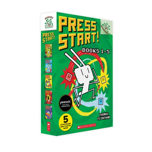 Press Start!, Books 1-5: A Branches Box Set - Hardcover