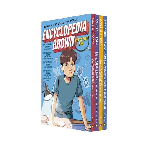 Encyclopedia Brown Detective Box Set (4-Book Box Set) - Paperback