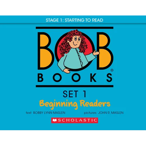 Bob Books - Set 1: Beginning Readers Hardcover Bind-Up Phonics, Ages 4 and Up, Kindergarten (Stage 1: Starting to Read) - Hardcover