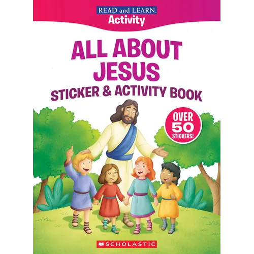 Read and Learn: All about Jesus Sticker & Activity Book - Paperback