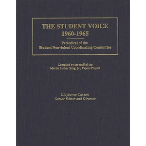 The Student Voice, 1960-1965: Periodical of the Student Nonviolent Coordinating Committee - Hardcover