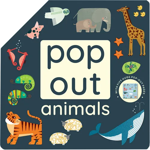 Pop Out Animals - Paperback