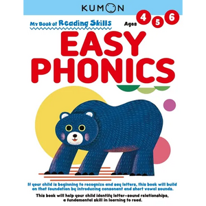 Kumon My Bk of Reading Skills: Easy Phonics - Paperback